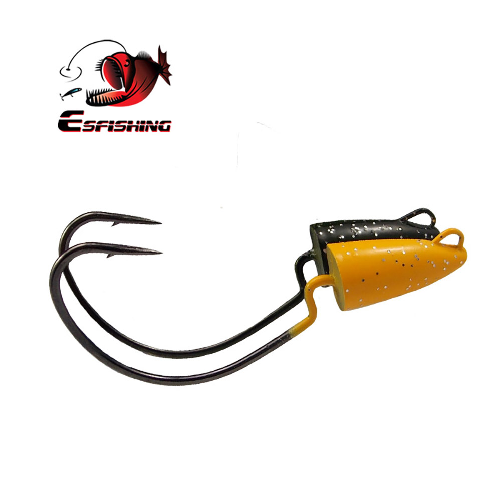 Fishing Hook Offset - ESFISHING Offset Haken Hohe Festigkeit stahl