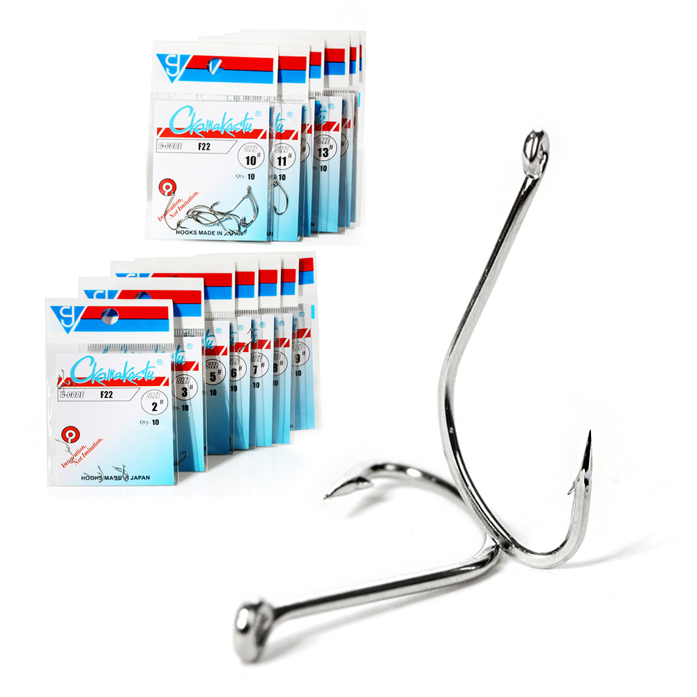 Ckamakastu F22 Weiß Salzwasser – Fishing Hook Barbless Bewertung und Preis