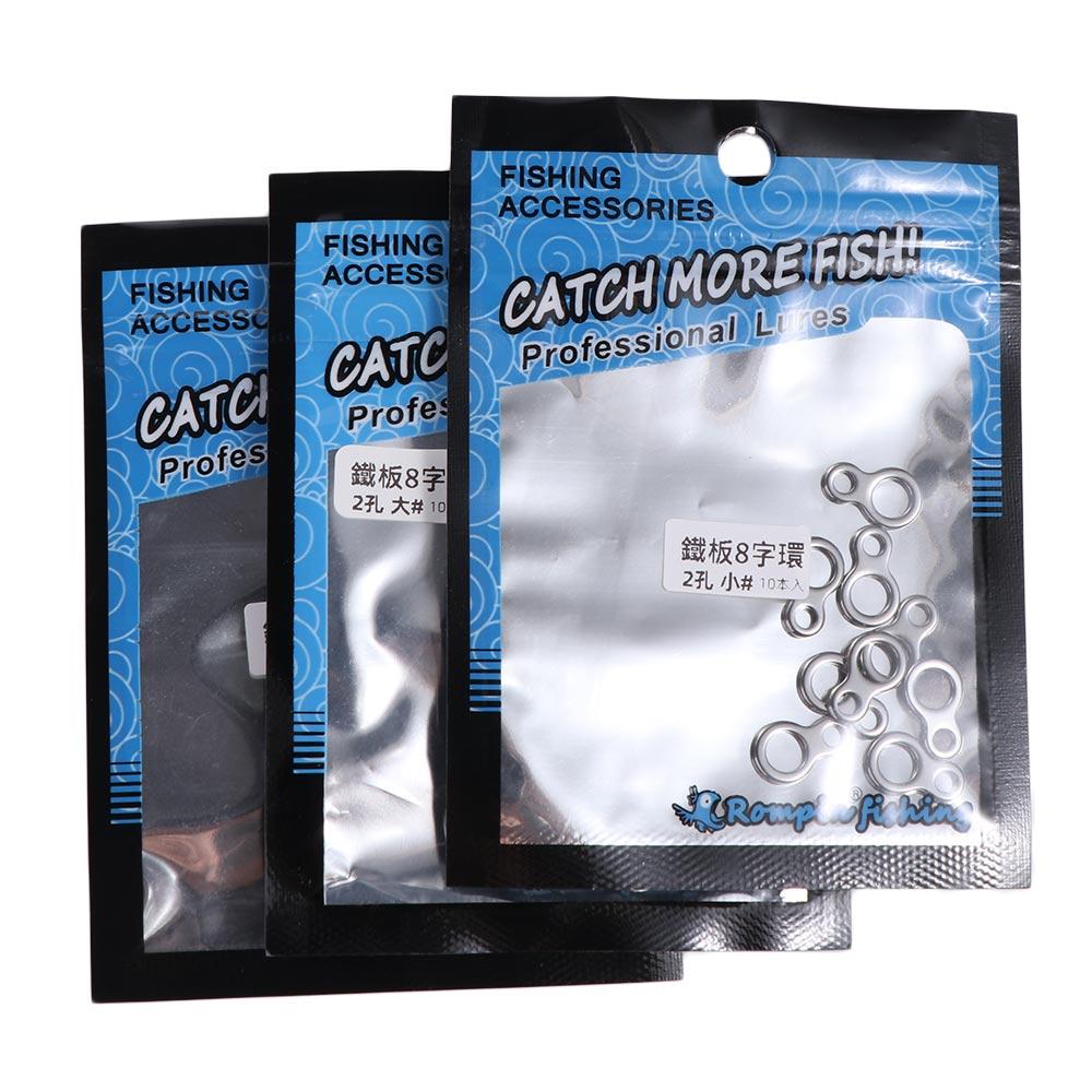 10 Stück Edelstahl-Angelringe, – Fishing Hook Jig Bewertung und Preis