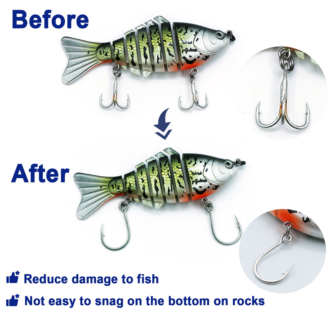 9KM Angelhaken 25Pcs Jig Haken – Fishing Hook Offset Bewertung und Preis