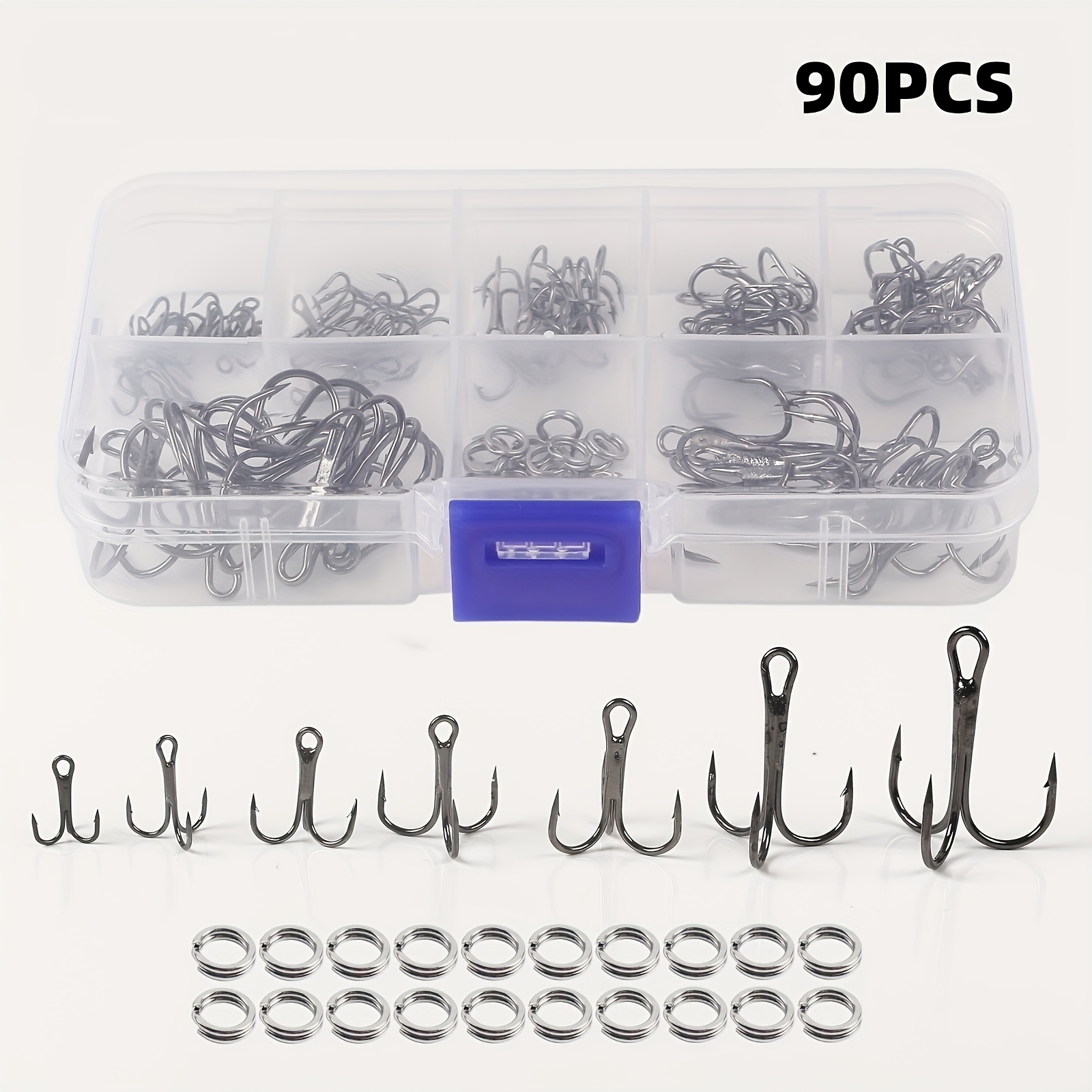 90-teiliges Set: Das Köder-Dre – Fishing Hook Assortment Bewertung und Preis